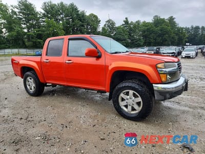 Czwarte zdjęcie samochodu z boku: 2010 GMC CANYON SLE VIN:1GTJTCDE9A8112608 - miniatura