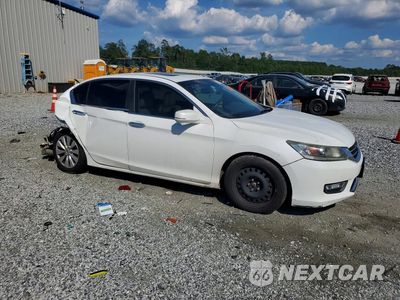 Czwarte zdjęcie samochodu z boku: 2013 HONDA ACCORD EXL VIN:1HGCR2F88DA185749 - miniatura