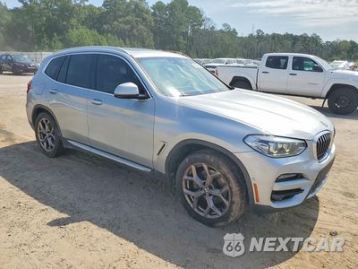 Czwarte zdjęcie samochodu z boku: 2021 BMW X3 SDRIVE30I VIN:5UXTY3C01M9G87561 - miniatura
