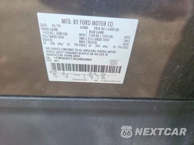 Zdjęcie 12 z 12 samochodu: 2019 FORD EXPLORER SPORT VIN:1FM5K8GT3KGB03868 - miniatura