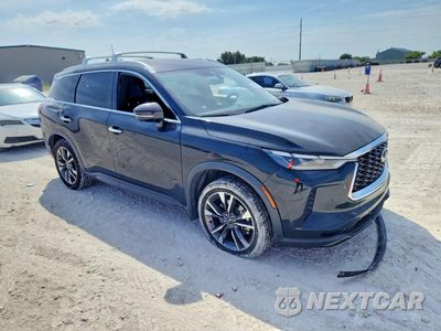 Czwarte zdjęcie samochodu z boku: 2023 INFINITI QX60 LUXE VIN:5N1DL1FR8PC359797 - miniatura