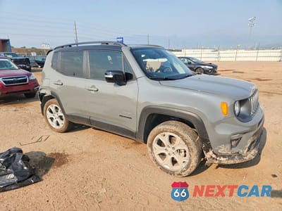 Czwarte zdjęcie samochodu z boku: 2022 JEEP RENEGADE LIMITED VIN:ZACNJDD13NPN51910 - miniatura