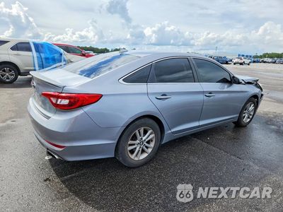Trzecie zdjęcie samochodu z tyłu: 2016 HYUNDAI SONATA VIN:5NPE24AF0GH404682 - miniatura