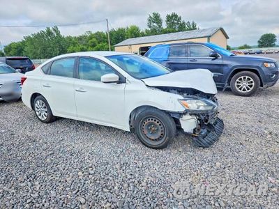 Czwarte zdjęcie samochodu z boku: 2017 NISSAN SENTRA S VIN:3N1AB7AP5HY378967 - miniatura