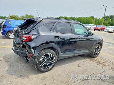 Trzecie zdjęcie samochodu z tyłu: 2025 CHEVROLET TRAILBLAZER RS VIN:KL79MUSL2SB002718 - miniatura