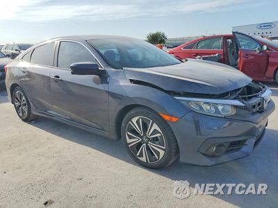 Czwarte zdjęcie samochodu z boku: 2016 HONDA CIVIC EXL VIN:19XFC1F74GE018899 - miniatura