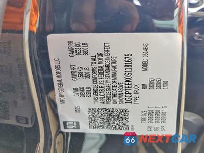 Zdjęcie 13 z 13 samochodu: 2025 CHEVROLET COLORADO TRAIL BOSS VIN:1GCPTEEK0S1181675 - miniatura