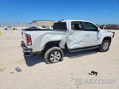 Trzecie zdjęcie samochodu z tyłu: 2016 GMC CANYON SLE VIN:1GTG5CE32G1138194 - miniatura