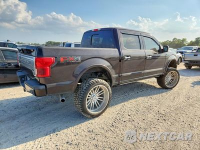Trzecie zdjęcie samochodu z tyłu: 2018 FORD F150 SUPERCREW VIN:1FTEW1EG0JFC15876 - miniatura