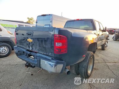 Trzecie zdjęcie samochodu z tyłu: 2013 CHEVROLET SILVERADO K3500 LT VIN:1GC4K0C83DF150569 - miniatura