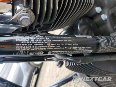 Zdjęcie 9 z 9 samochodu: 2020 HARLEY-DAVIDSON FLHXS VIN:1HD1KRP10LB657289 - miniatura