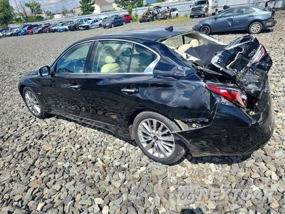 Drugie zdjęcie samochodu z przodu: 2019 INFINITI Q50 3.0T LUXE VIN:JN1EV7AR5KM593592 - miniatura