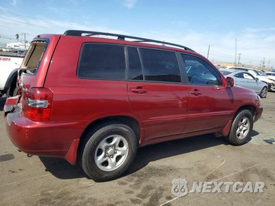Trzecie zdjęcie samochodu z tyłu: 2006 TOYOTA HIGHLANDER BASE VIN:JTEGD21A160147955 - miniatura