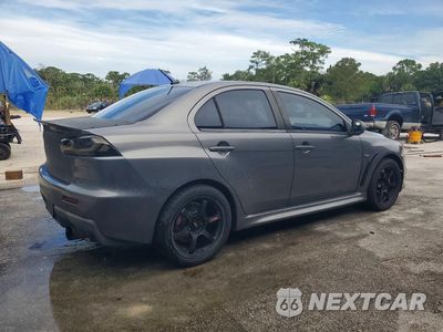 Trzecie zdjęcie samochodu z tyłu: 2010 MITSUBISHI LANCER EVOLUTION MR VIN:JA32W5FV1AU019172 - miniatura