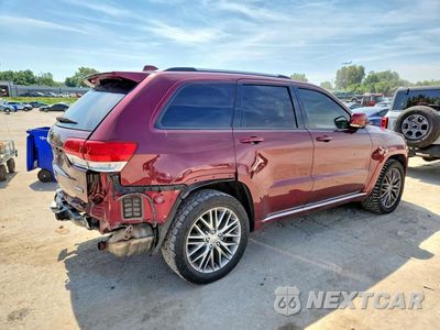 Trzecie zdjęcie samochodu z tyłu: 2017 JEEP GRAND CHEROKEE SUMMIT VIN:1C4RJFJT8HC697069 - miniatura