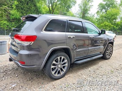 Trzecie zdjęcie samochodu z tyłu: 2017 JEEP GRAND CHEROKEE OVERLAND VIN:1C4RJFCG7HC836270 - miniatura