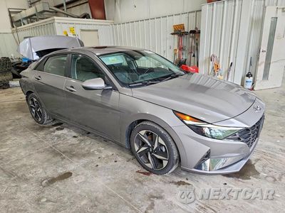 Czwarte zdjęcie samochodu z boku: 2023 HYUNDAI ELANTRA LIMITED VIN:KMHLP4AG0PU384470 - miniatura