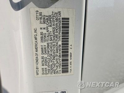 Zdjęcie 12 z 12 samochodu: 2019 HONDA ACCORD SPORT VIN:1HGCV1F38KA145758 - miniatura
