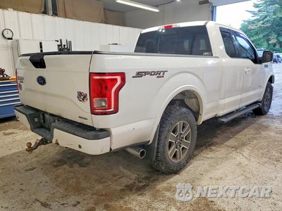Trzecie zdjęcie samochodu z tyłu: 2016 FORD F150 SUPER CAB VIN:1FTEX1EP7GFB67167 - miniatura