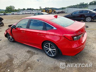 Drugie zdjęcie samochodu z przodu: 2022 HONDA CIVIC TOURING VIN:2HGFE1F99NH307954 - miniatura