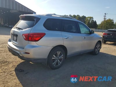 Trzecie zdjęcie samochodu z tyłu: 2020 NISSAN PATHFINDER S VIN:5N1DR2AN3LC588441 - miniatura