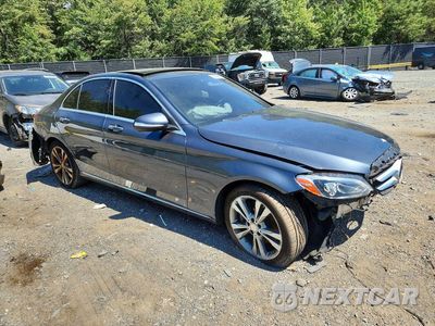Czwarte zdjęcie samochodu z boku: 2015 MERCEDES-BENZ C 300 4MATIC VIN:55SWF4KBXFU091348 - miniatura