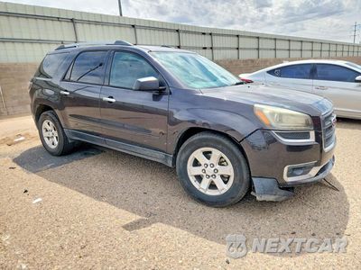 Czwarte zdjęcie samochodu z boku: 2015 GMC ACADIA SLE VIN:1GKKRNED0FJ369262 - miniatura