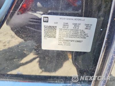 Zdjęcie 12 z 12 samochodu: 2023 CHEVROLET MALIBU LT VIN:1G1ZD5ST5PF138827 - miniatura
