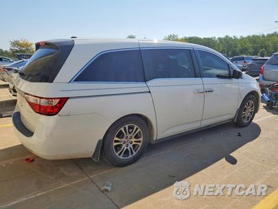Trzecie zdjęcie samochodu z tyłu: 2012 HONDA ODYSSEY EXL VIN:5FNRL5H66CB011482 - miniatura