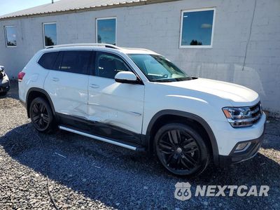 Czwarte zdjęcie samochodu z boku: 2018 VOLKSWAGEN ATLAS SEL PREMIUM VIN:1V2NR2CA7JC560642 - miniatura