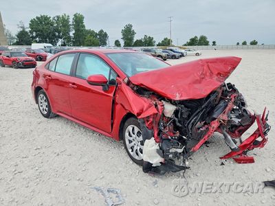 Czwarte zdjęcie samochodu z boku: 2021 TOYOTA COROLLA LE VIN:5YFEPMAE7MP221268 - miniatura