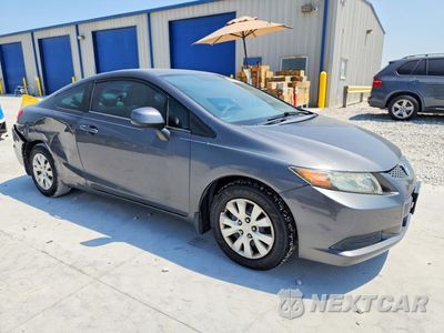 Czwarte zdjęcie samochodu z boku: 2012 HONDA CIVIC LX VIN:2HGFG3B53CH565165 - miniatura