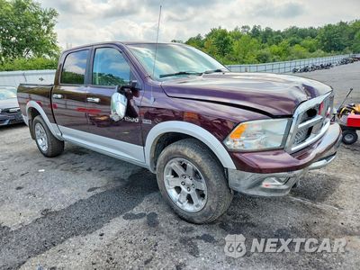 Czwarte zdjęcie samochodu z boku: 2012 DODGE RAM 1500 LARAMIE VIN:1C6RD7NT1CS247745 - miniatura