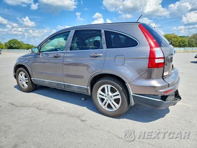 Drugie zdjęcie samochodu z przodu: 2010 HONDA CR-V EXL VIN:5J6RE4H75AL017436 - miniatura
