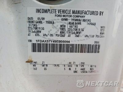 Zdjęcie 12 z 12 samochodu: 2009 FORD F550 SUPER DUTY VIN:1FDAX57Y49EB05094 - miniatura