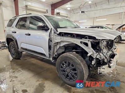 Czwarte zdjęcie samochodu z boku: 2025 TOYOTA 4RUNNER SR5 VIN:JTEVA5BR0S5012873 - miniatura