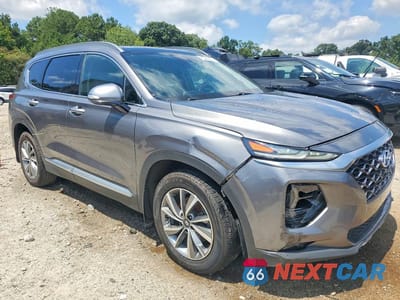 Czwarte zdjęcie samochodu z boku: 2020 HYUNDAI SANTA FE SEL VIN:5NMS3CAD2LH177897 - miniatura