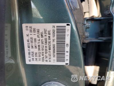 Zdjęcie 12 z 12 samochodu: 2008 HONDA ACCORD EXL VIN:1HGCP36808A085453 - miniatura