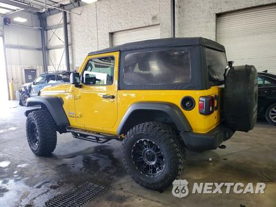 Drugie zdjęcie samochodu z przodu: 2019 JEEP WRANGLER SPORT VIN:1C4GJXAG4KW671414 - miniatura