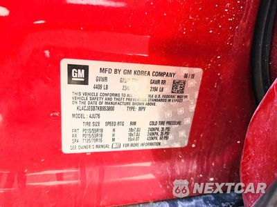 Zdjęcie 13 z 13 samochodu: 2019 BUICK ENCORE PREFERRED VIN:KL4CJESB7KB953800 - miniatura