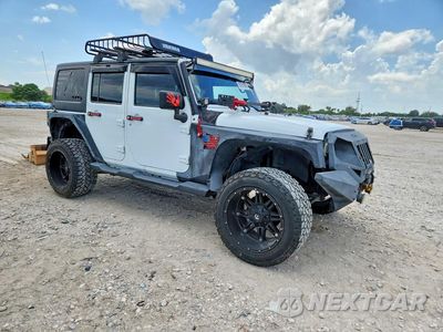 Czwarte zdjęcie samochodu z boku: 2015 JEEP WRANGLER UNLIMITED SPORT VIN:1C4BJWDG8FL549291 - miniatura