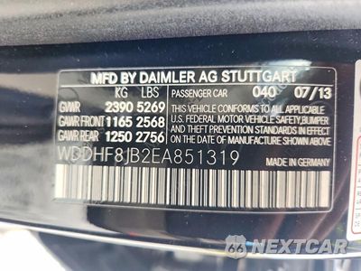 Zdjęcie 12 z 12 samochodu: 2014 MERCEDES-BENZ E 350 4MATIC VIN:WDDHF8JB2EA851319 - miniatura