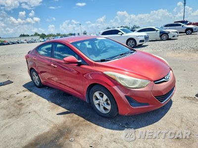 Czwarte zdjęcie samochodu z boku: 2014 HYUNDAI ELANTRA SE VIN:5NPDH4AE1EH546327 - miniatura