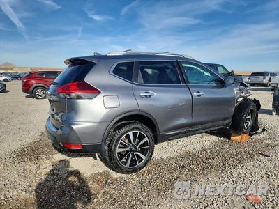 Trzecie zdjęcie samochodu z tyłu: 2018 NISSAN ROGUE SL VIN:JN8AT2MV1JW349992 - miniatura