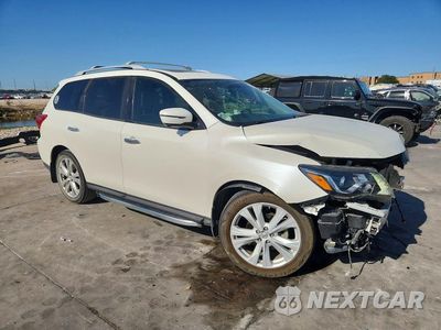 Czwarte zdjęcie samochodu z boku: 2019 NISSAN PATHFINDER SL VIN:5N1DR2MN5KC596843 - miniatura
