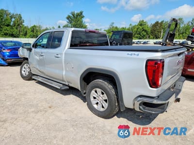Drugie zdjęcie samochodu z przodu: 2021 GMC SIERRA K1500 SLE VIN:1GTR9BEK0MZ195909 - miniatura