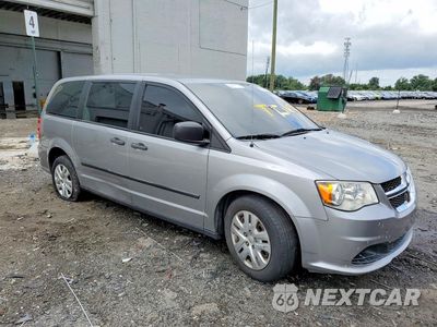 Czwarte zdjęcie samochodu z boku: 2016 DODGE GRAND CARAVAN SE VIN:2C4RDGBG1GR202666 - miniatura