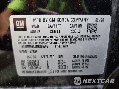 Zdjęcie 14 z 14 samochodu: 2021 BUICK ENCORE GX SELECT VIN:KL4MMESL1MB066295 - miniatura