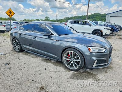 Czwarte zdjęcie samochodu z boku: 2019 AUDI S5 PREMIUM PLUS VIN:WAUB4CF52KA041046 - miniatura