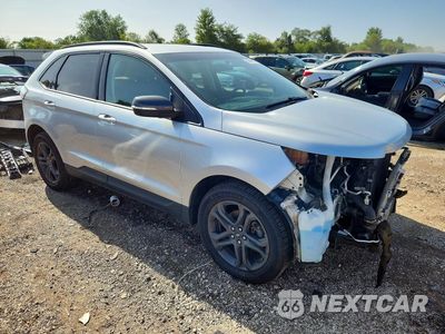 Czwarte zdjęcie samochodu z boku: 2018 FORD EDGE SEL VIN:2FMPK3J98JBB76314 - miniatura